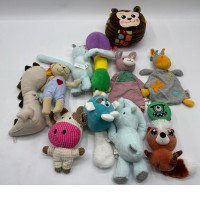 Set of 11 toy doll