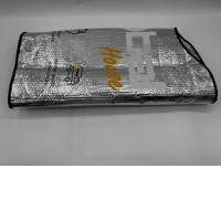 Silver sunshade mat