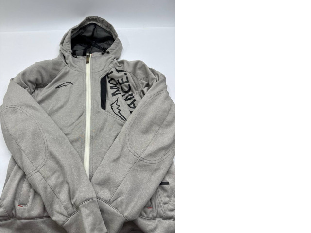 Gray zip-up hoodie Gray zip-up hoodie