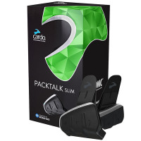 Cardo Packtalk Slim JBL Bluetooth Intercom - Twin Pack (NOT NEW)