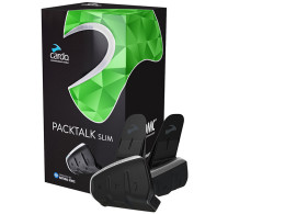Cardo Packtalk Slim JBL Bluetooth Intercom - Twin Pack (NOT NEW)