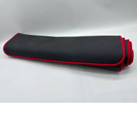 Large black yoga mat