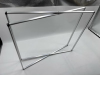 Multipurpose foldable stainless steel clothes hanger