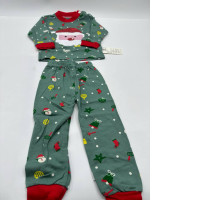 Green children's pajamas