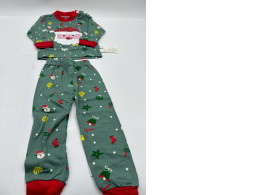 Green children's pajamas