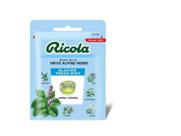 Ricola Sugar Free Glacier Fresh Mint Lozenges 