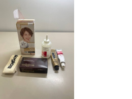 large hair coloring set, coloring base, coloring tone, hair bandage, lightening cream, color enhancer balm, cream hair dye
