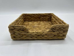 Woven rattan basket