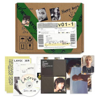 gift solo album Layover Out Box + Photobook  + Lyric Book + Postcards + CD + Photocards + Poster 
