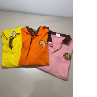 set of three polo shirts