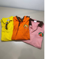 set of three polo shirts