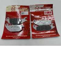 Set of 2 SCC Front and rear brake pads 