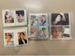 set of three albums of photo card