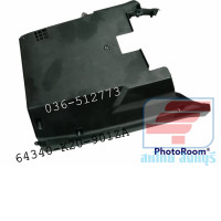 Lower cover, black, ZOOMER-X model, code 64340-K20-901ZA 