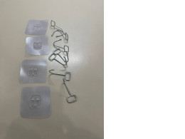 set of coat hooks with holders