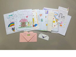 large set of handmade gift cards