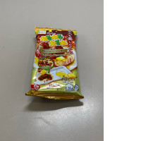 Children's chewy candies with apple and carmel flavor