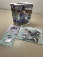 Zhou Bao - Remains of Dirt two-volume collection including one sets of figurines of characters from the books and two badges