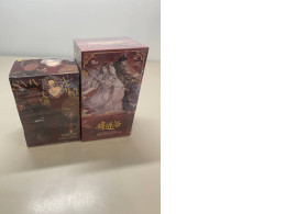 Two sets of collectible photo cards