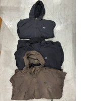 Set of 3 SECONDHAND hooded FP dark jackets