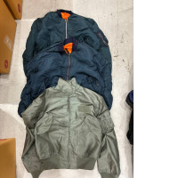 Set of 3 SECONDHAND bomber jacket with zipper set №2