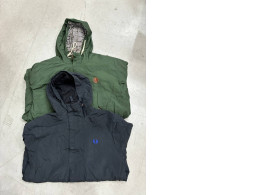 Set of 2 SECONDHAND dark hooded jackets
