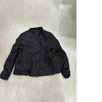 Black SECONDHAND quilted autumn jacket Black SECONDHAND quilted autumn jacket