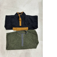 Set of 2 insulated sweaters with collar