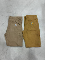 Set of 2 brown SECONDHAND charhatt pants set #2
