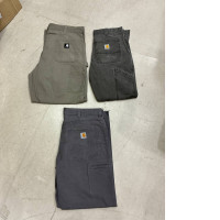 Set of 3 dark SECONDHAND charhatt pants