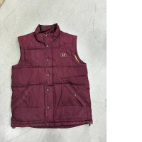 Dark red insulated vest