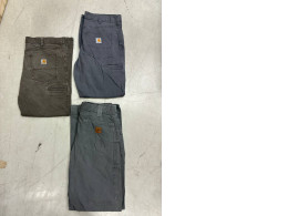 Set of 3 SECONDHAND dark Charhatt pants