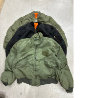 Set of 3 SECONDHAND dark bomber jackets set#6 Set of 3 SECONDHAND dark bomber jackets set#6