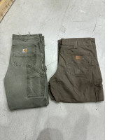 Set of 2 SECONDHAND dark Charhatt pants set#4