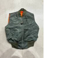 Dark green insulated vest