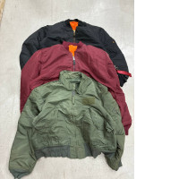 Set of 3 colourful SECONDHAND bomber jackets set#7