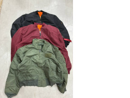 Set of 3 colourful SECONDHAND bomber jackets set#7