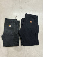 Set of 2 SECONDHAND black Charhatt pants