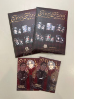 four sets of cartoon character photo cards four sets of cartoon character photo cards