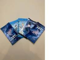 A set of five random photo cards