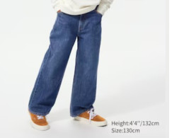 KIDS Wide Fit Straight Jeans