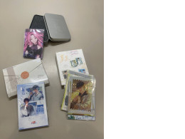 Three sets of collectible photo cards Three sets of collectible photo cards