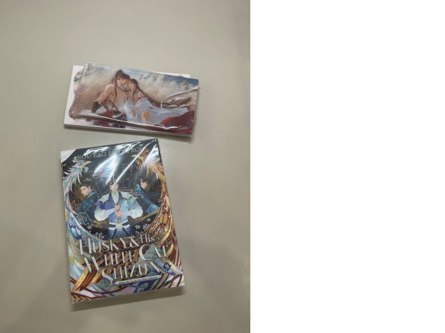 Book comics with acrylic photo card Book comics with acrylic photo card