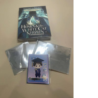 book with five random character photos book with five random character photos