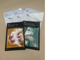 set of five face masks
