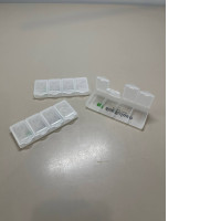 set of three pill boxes