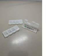 set of three pill boxes