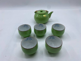 Set of 6 Glass, tea set, teacup Vintage  