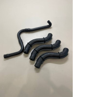set of four hoses for the car cooling system