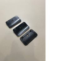 set of three decorative plastic inserts for car interior